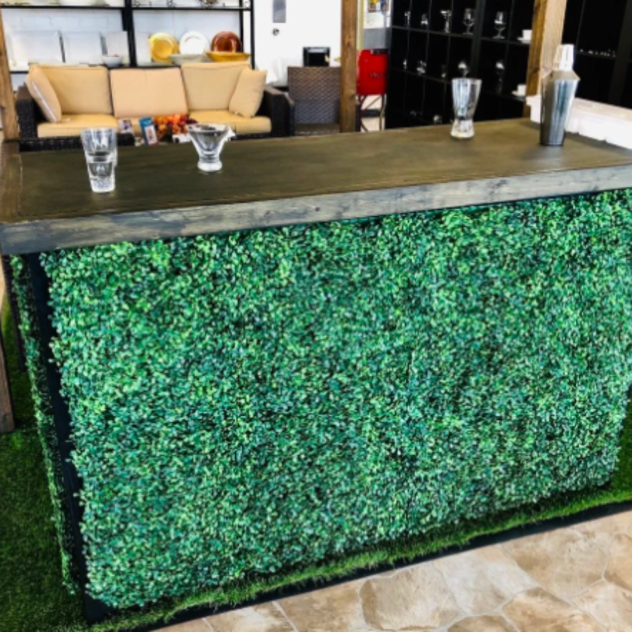 mobile grasswall bar